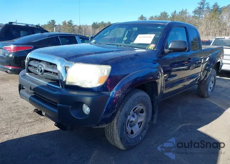 2007 Toyota Tacoma Base V6 из США, поврежденный, VIN 5TEUU42N87Z439611